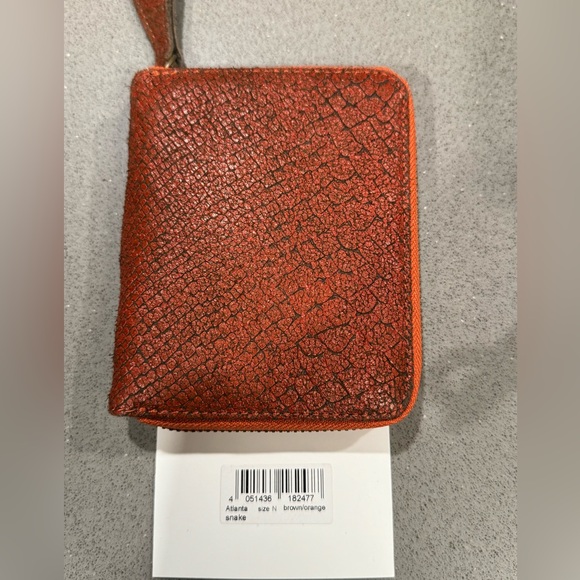 Liebeskind Berlin Zip Wallet in Atlantic Snake Leather - Picture 5 of 5